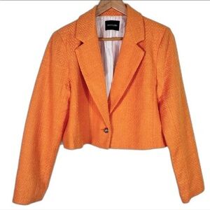 Dolce Cabo Vibrant Orange Blazer NWOT never worn
